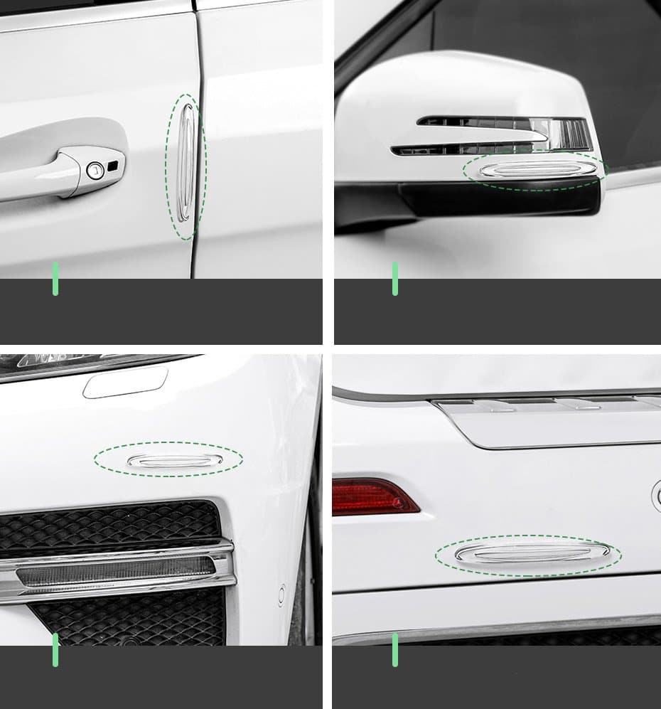 Baseus set of 4x strips protective strips car door edge bumpers transparent (CRFZT-A02) 19