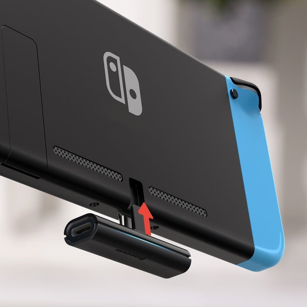Baseus GAMO BA05 Bluetooth USB Type C transmitter for Nintendo Switch (Μαύρο) (NGBA05-01) 12
