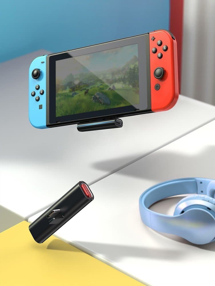Baseus GAMO BA05 Bluetooth USB Type C transmitter for Nintendo Switch (Μαύρο) (NGBA05-01) 13