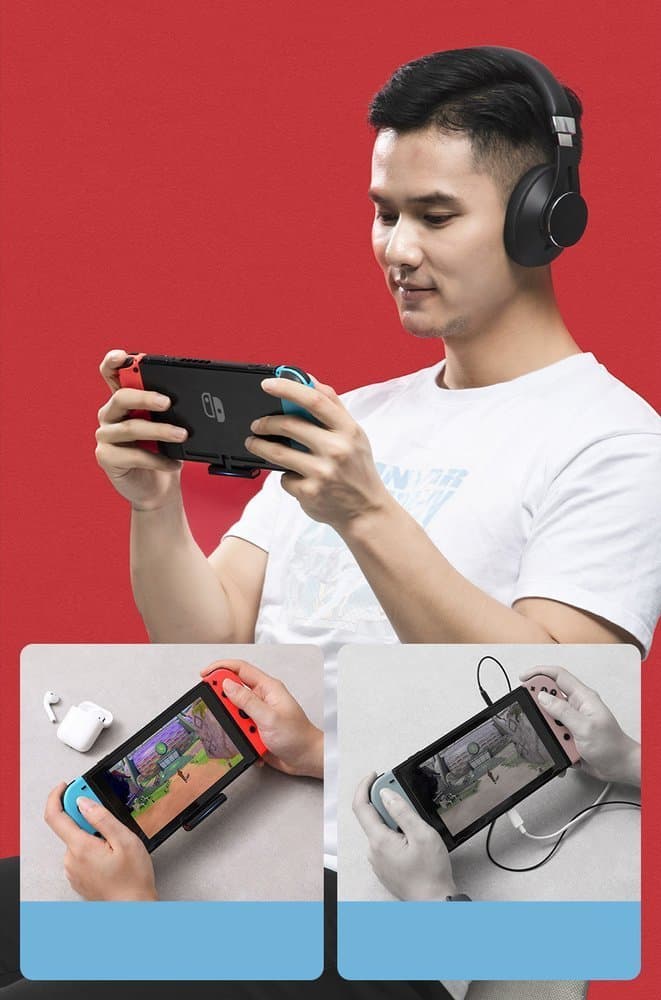 Baseus GAMO BA05 Bluetooth USB Type C transmitter for Nintendo Switch (Μαύρο) (NGBA05-01) 14