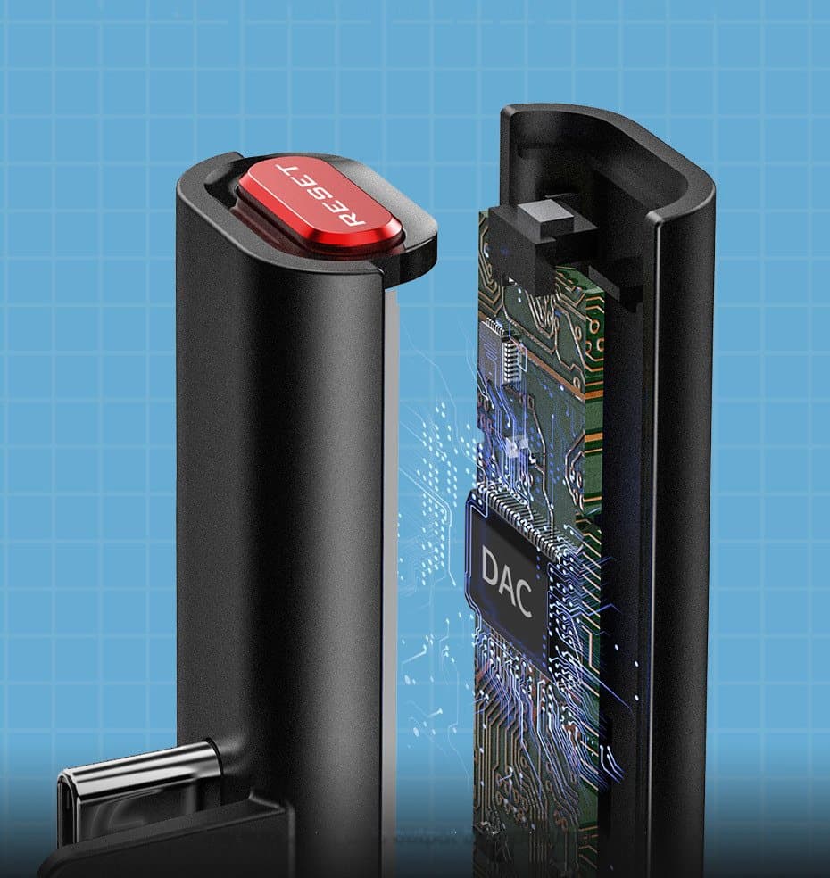 Baseus GAMO BA05 Bluetooth USB Type C transmitter for Nintendo Switch (Μαύρο) (NGBA05-01) 17