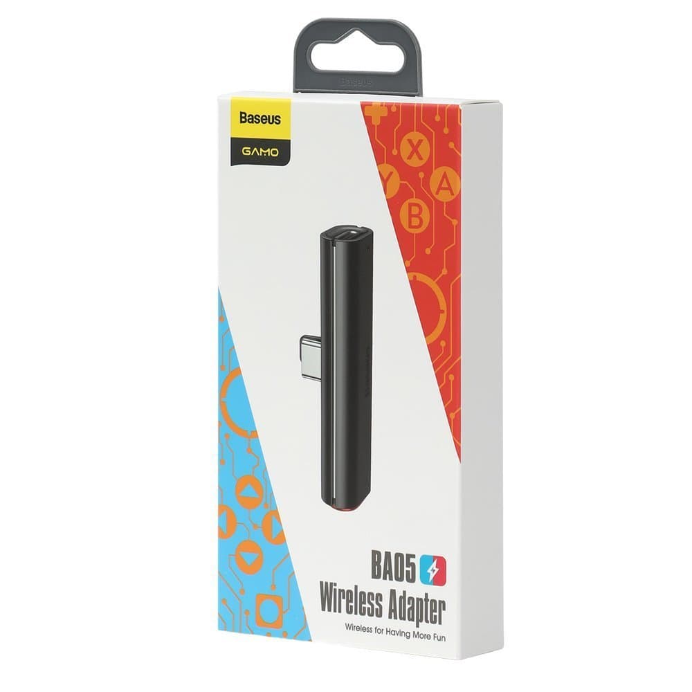 Baseus GAMO BA05 Bluetooth USB Type C transmitter for Nintendo Switch (Μαύρο) (NGBA05-01) 5