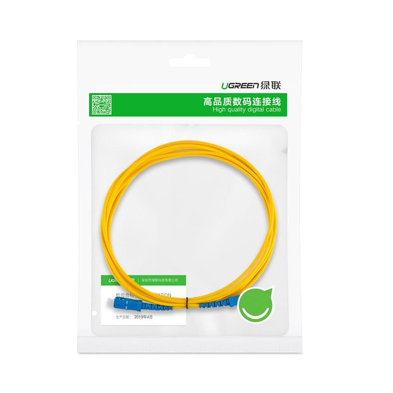 Ugreen LC-LC single-mode patchcord optical fiber 3 m network yellow (70663 NW130) 5