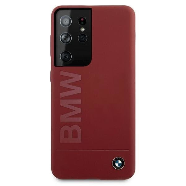 BMW Hardcase Silicone Signature - θήκη για Samsung Galaxy S21 - Κόκκινο