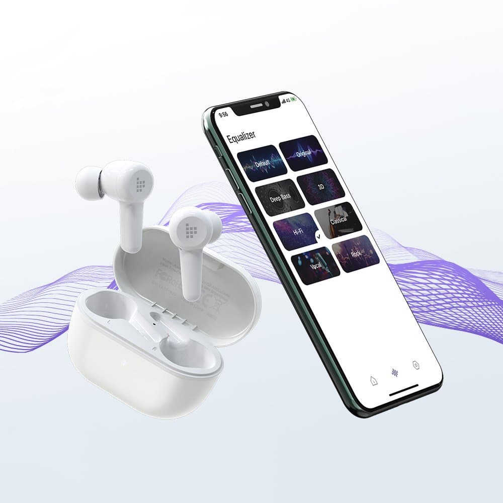 Tronsmart Apollo Air + TWS ANC Bluetooth 5.2 wireless earphones earbuds waterproof (white) (372453) 15