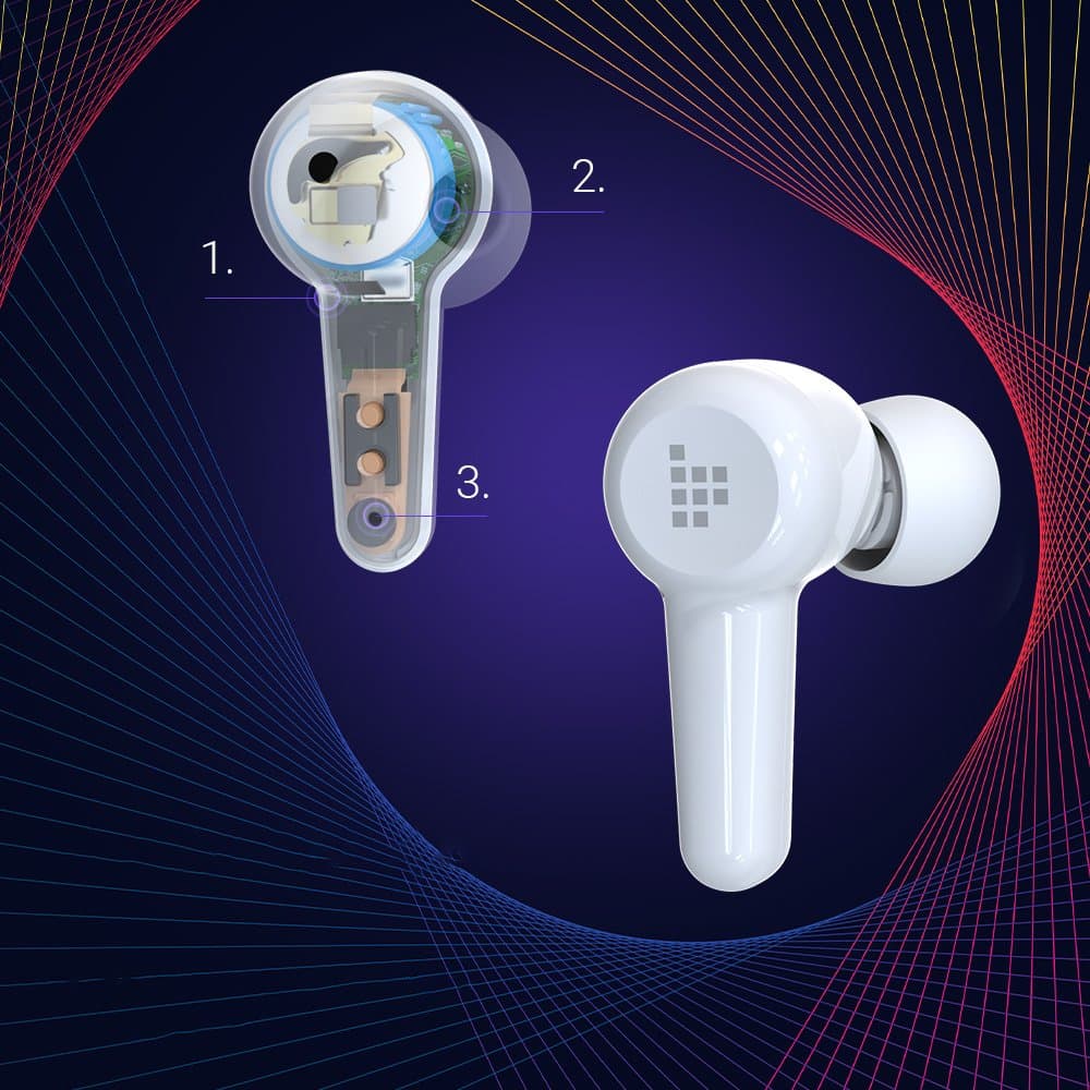 Tronsmart Apollo Air + TWS ANC Bluetooth 5.2 wireless earphones earbuds waterproof (white) (372453) 8