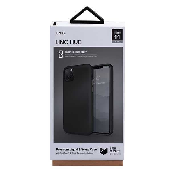 UNIQ Lino Hue - θήκη για Apple iPhone 11 Pro - Μαύρο 4
