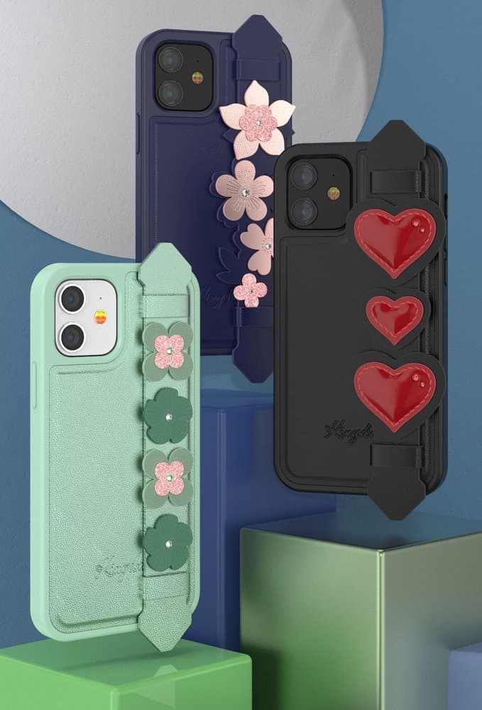 Kingxbar Sweet Series - θήκη για Apple iPhone 12 / Pro - Μπλε 3