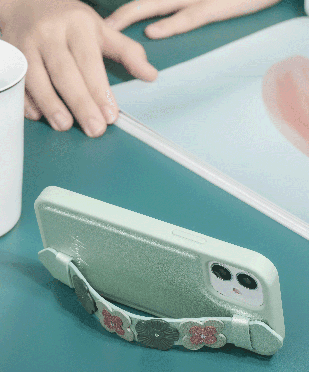 Kingxbar Sweet Series - θήκη για Apple iPhone 12 / Pro - Μπλε 8