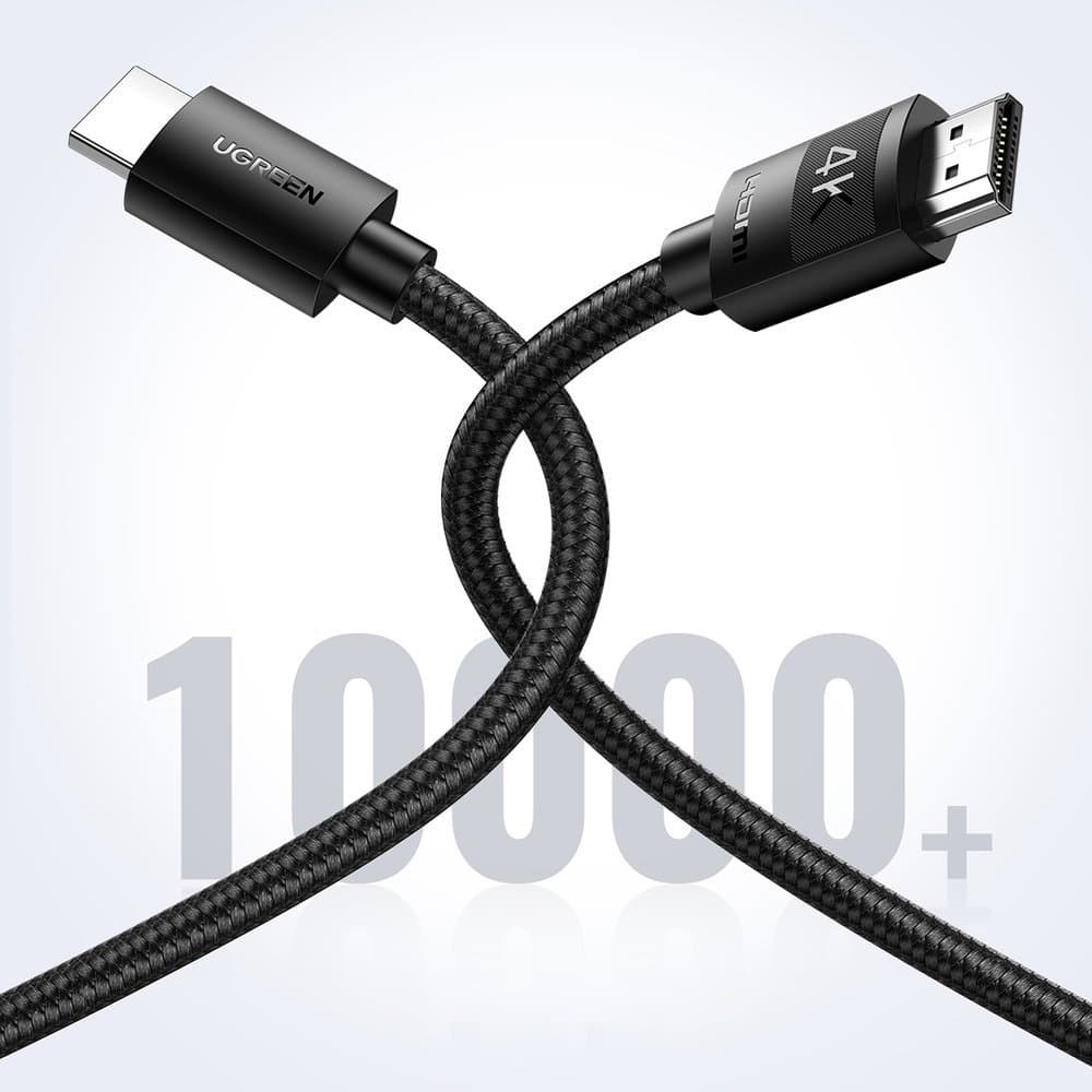 Ugreen cable HDMI 2.0 - HDMI 2.0 4K 1m Μαύρο (HD119 30999) 6