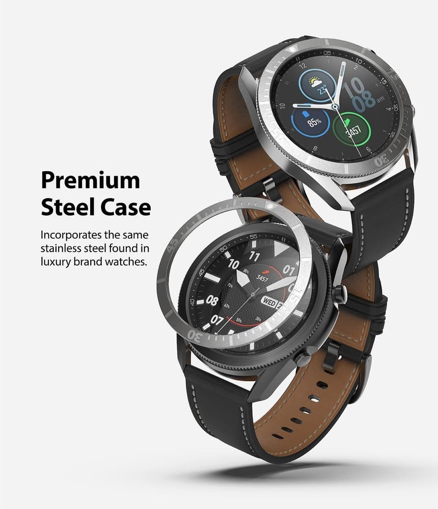 Ringke Bezel Styling case frame envelope ring Samsung Galaxy Watch 3 45mm black (GW3-45-62) 6