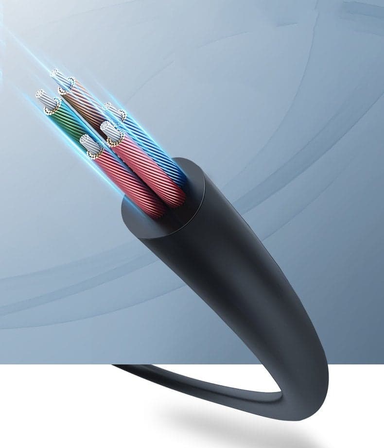 Ugreen AUX splitter cable 3.5 mm mini jack (female) - 2x 3.5 mm mini jack (male - microphone and headphones) black (AV140 20899) 8