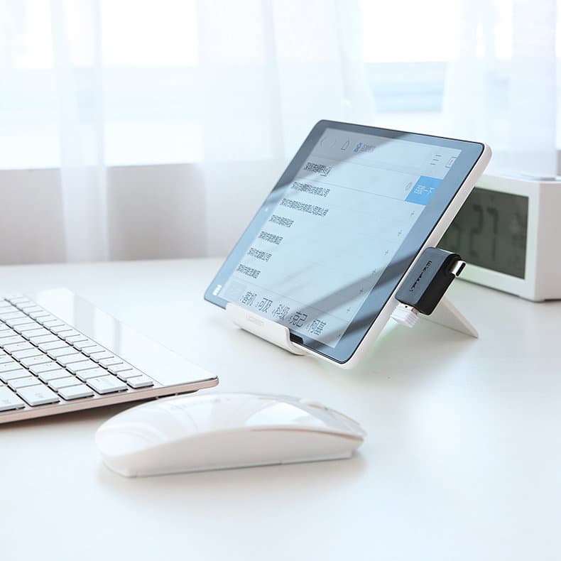 Ugreen adapter OTG USB USB 3.2 Gen 1 (5Gbps) - USB Type C / micro USB Μαύρο (30453) 4