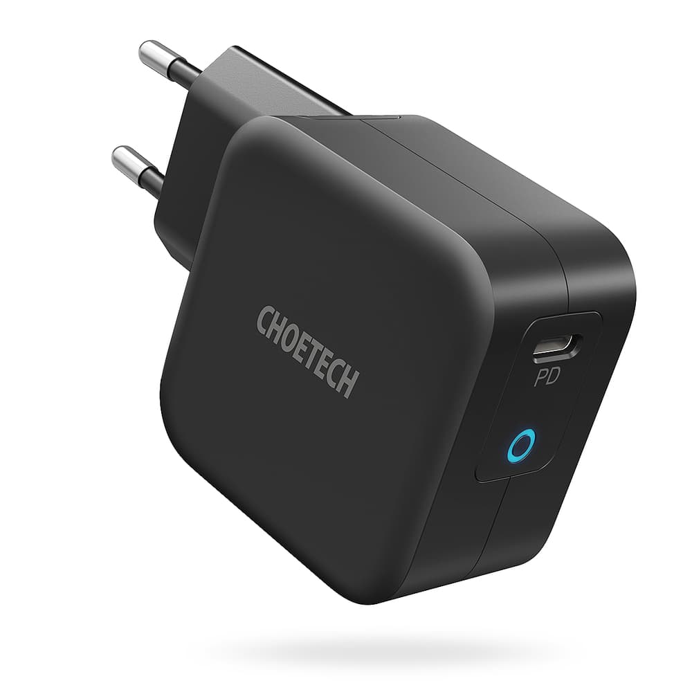 Choetech GaN USB Type C wall charger 61W Power Delivery black (Q6006) 2
