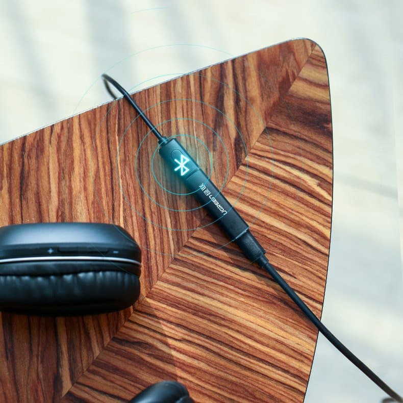Ugreen Bluetooth 5.0 transmitter wireless audio adapter 3.5 mm mini jack Μαύρο (40761 CM107) 18