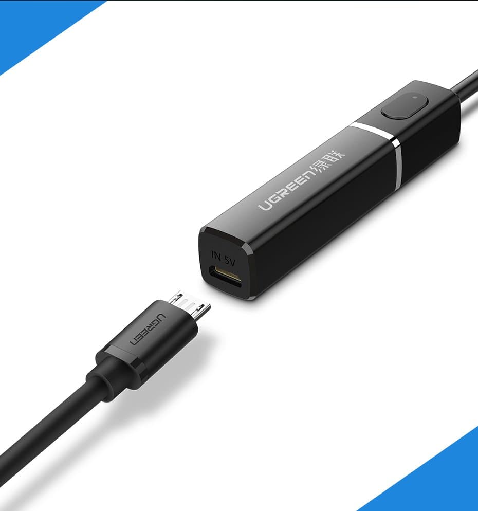 Ugreen Bluetooth 5.0 transmitter wireless audio adapter 3.5 mm mini jack Μαύρο (40761 CM107) 10