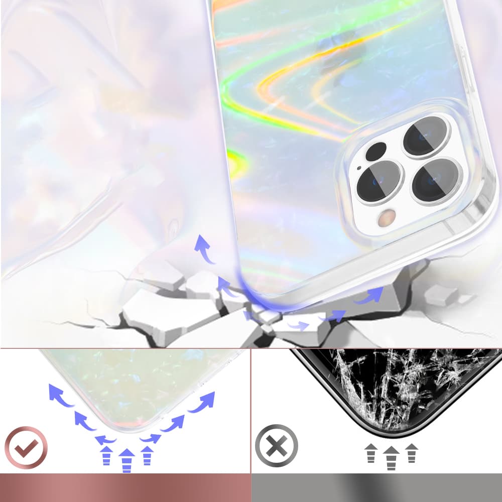 Kingxbar Shell - θήκη για Apple iPhone 13 Pro Max - Πολύχρωμο 3