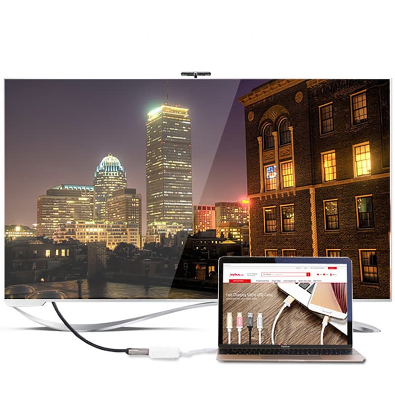 Ugreen adapter USB Type C (male) - HDMI (female) white (40273) 13