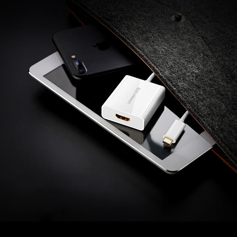 Ugreen adapter USB Type C (male) - HDMI (female) white (40273) 10