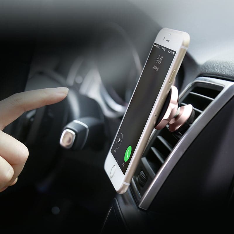 Baseus Small Ears Series Magnetic Air Vent Car Mount Μαύρο (SUER-A01) 12