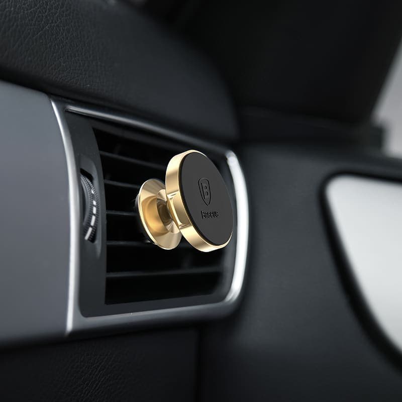 Baseus Small Ears Series Magnetic Air Vent Car Mount Μαύρο (SUER-A01) 9