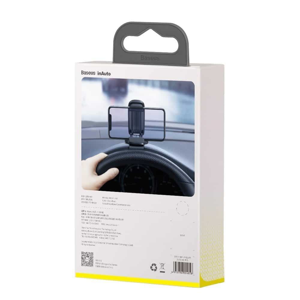 Baseus Big Mouth Pro car holder dashboard clip black (SUDZ-A01) 6