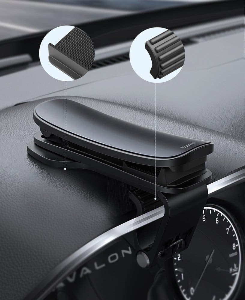 Baseus Big Mouth Pro car holder dashboard clip black (SUDZ-A01) 19