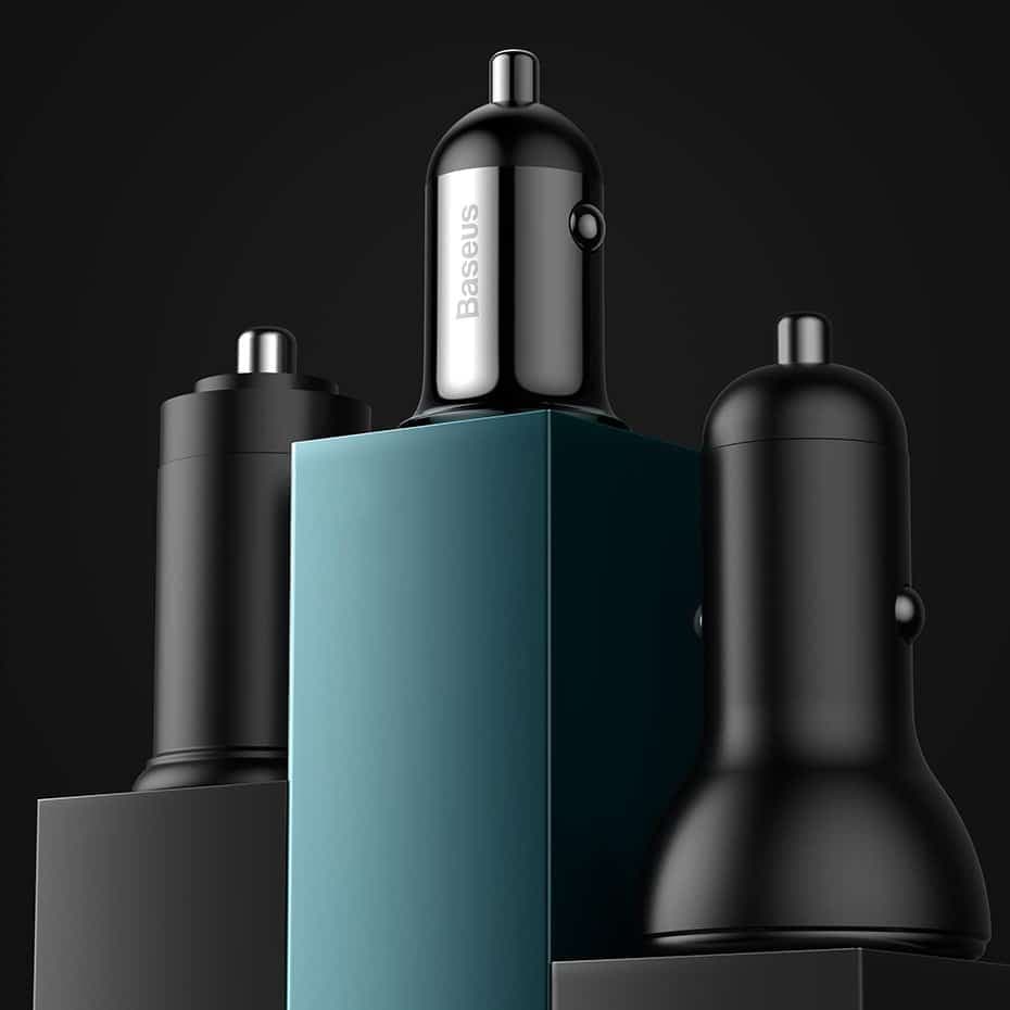 Baseus Grain Pro car charger 2x USB 4.8 A black (CCALLP-01) 13