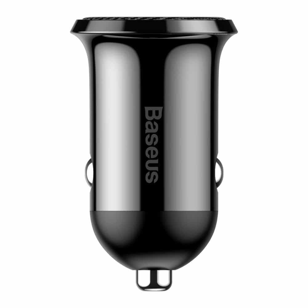 Baseus Grain Pro car charger 2x USB 4.8 A black (CCALLP-01) 4