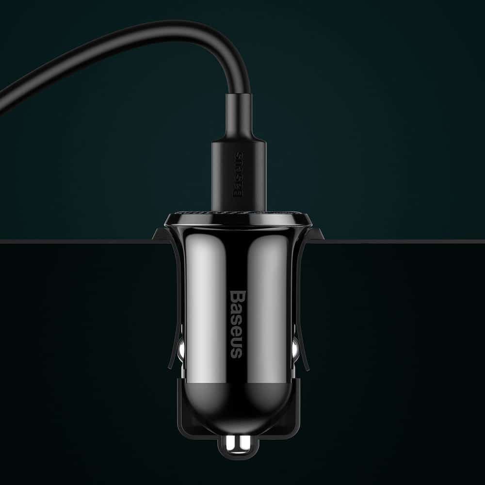 Baseus Grain Pro car charger 2x USB 4.8 A black (CCALLP-01) 10