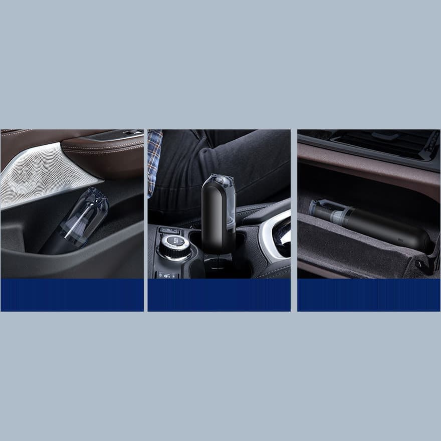 Baseus A1 mini wireless car vacuum cleaner 4000Pa, 30W black (VCAQ010001) 13