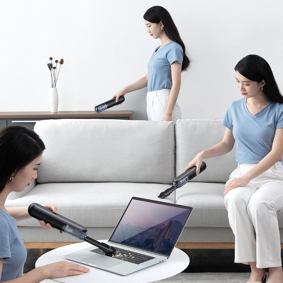 Baseus A1 mini wireless car vacuum cleaner 4000Pa, 30W black (VCAQ010001) 19