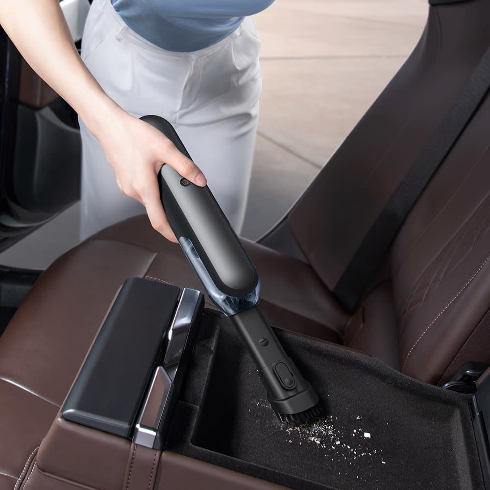 Baseus A1 mini wireless car vacuum cleaner 4000Pa, 30W black (VCAQ010001) 7