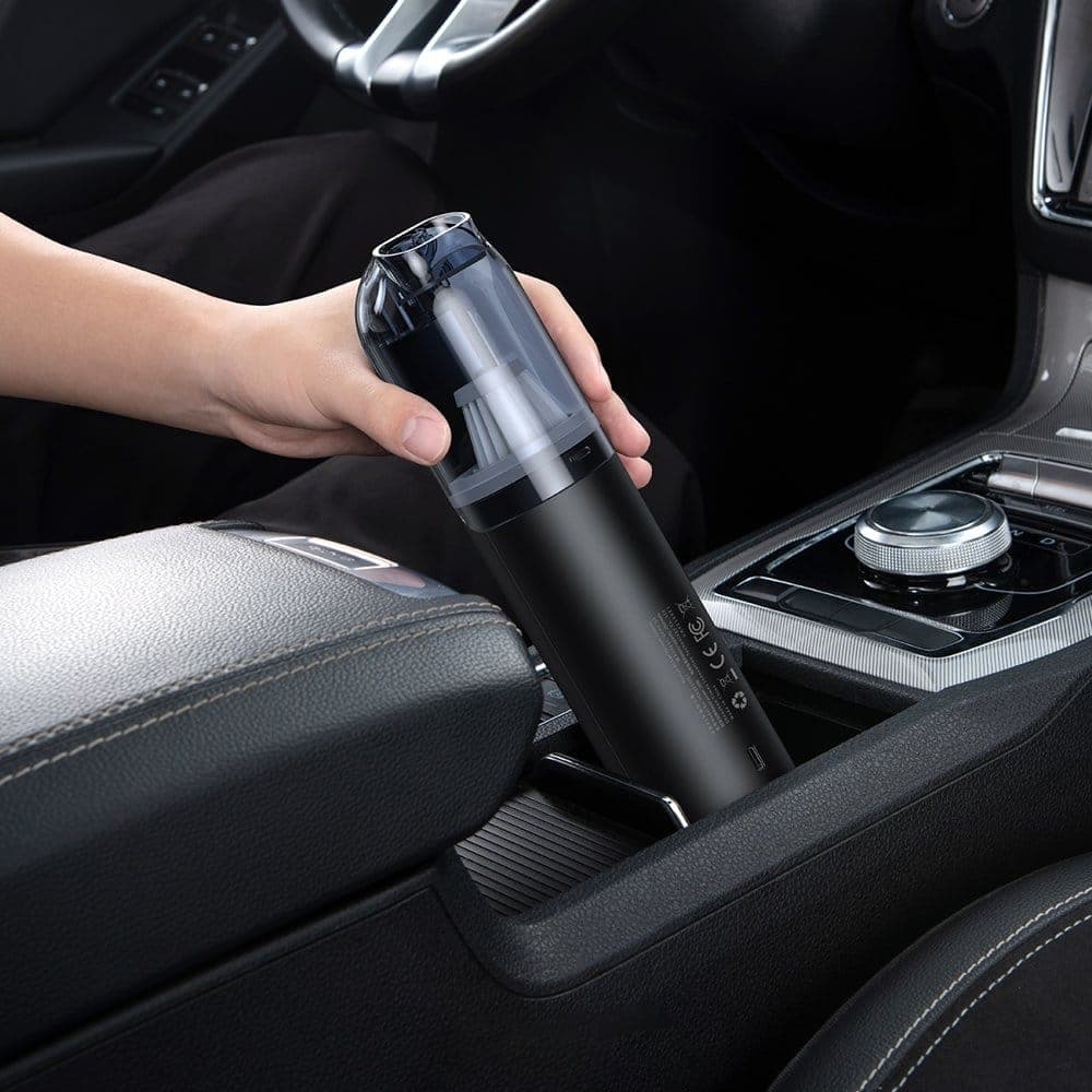 Baseus A1 mini wireless car vacuum cleaner 4000Pa, 30W black (VCAQ010001) 3