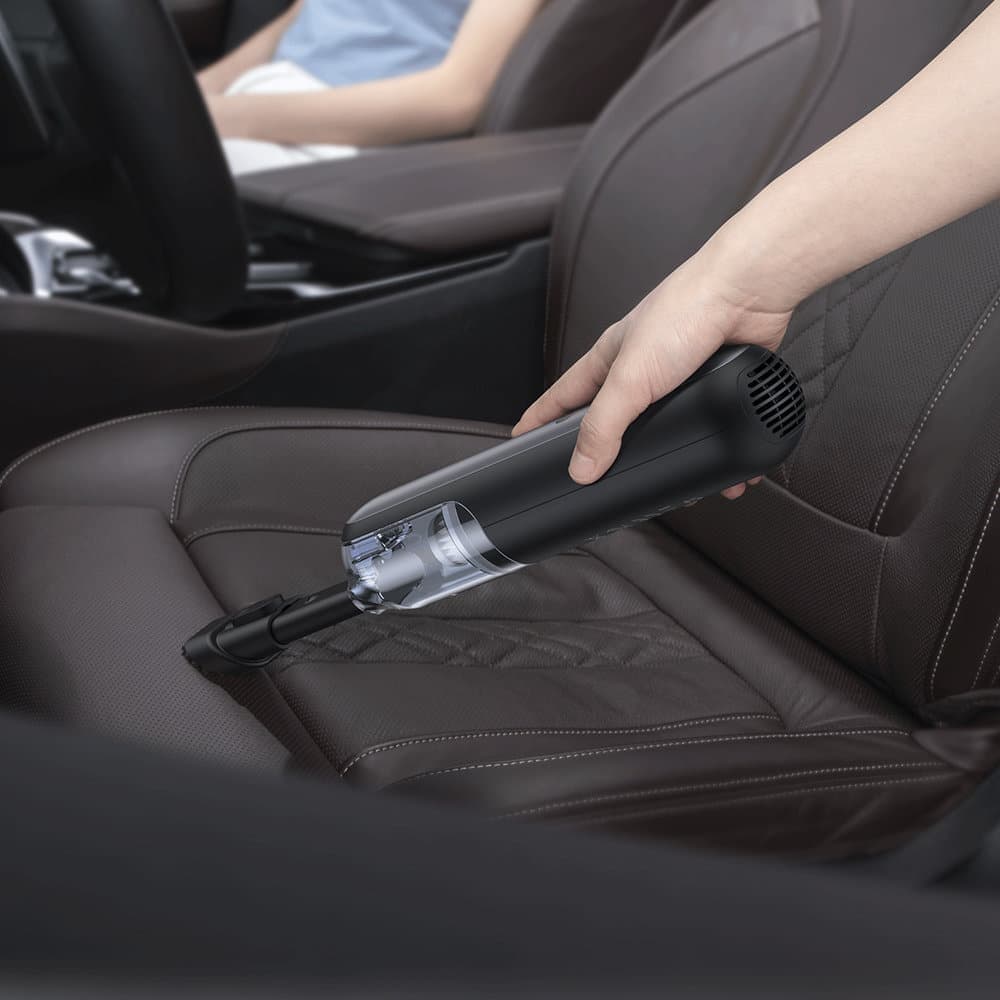 Baseus A1 mini wireless car vacuum cleaner 4000Pa, 30W black (VCAQ010001) 4