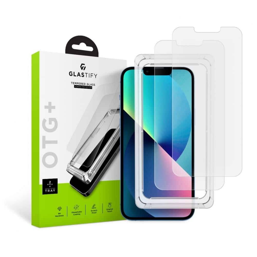 Glastify Installation Tray Tempered Glass 2τμχ για iPhone 13 mini