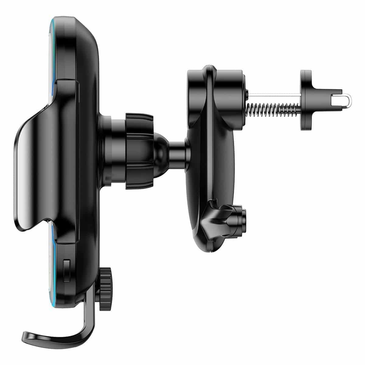 Baseus Light Electric Car Holder with Qi inductive charger (Black) 2