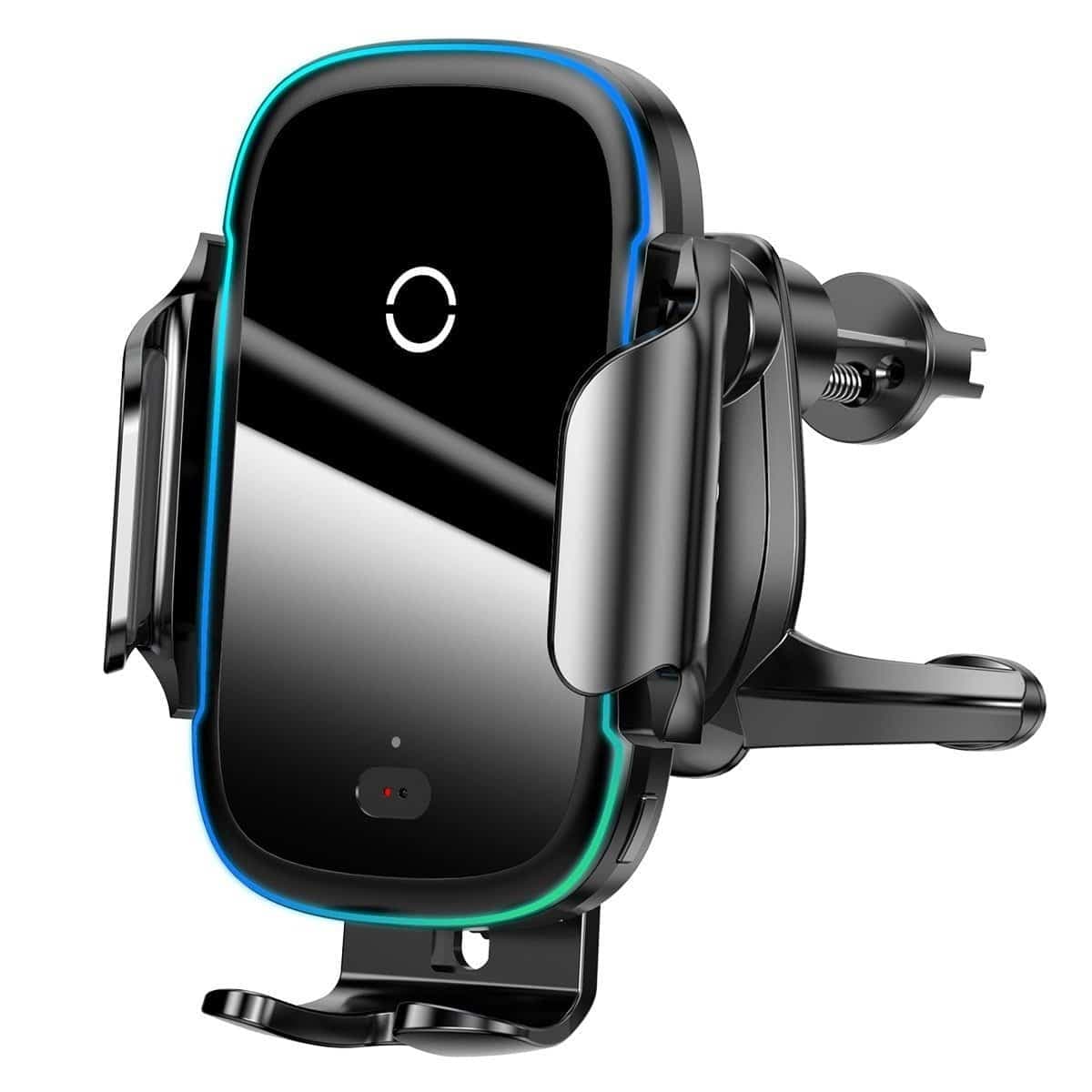 Baseus Light Electric Car Holder with Qi inductive charger (Black) 4
