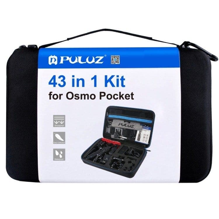 Puluz 43 σε 1 Σετ Αξεσουάρ Ultimate Combo Kits για DJI Osmo Pocket 8