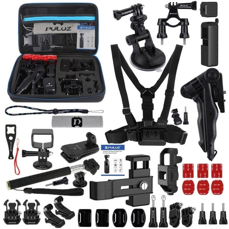 Puluz 43 σε 1 Σετ Αξεσουάρ Ultimate Combo Kits για DJI Osmo Pocket