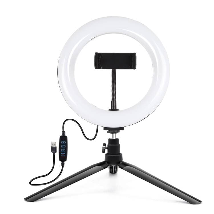 Puluz Tripod Mount with 20cm LED Ring Vlogging PKT3073B 2