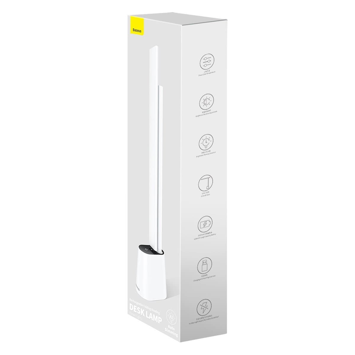 Baseus Smart Eye folding desk lamp rechargeable (white) 11