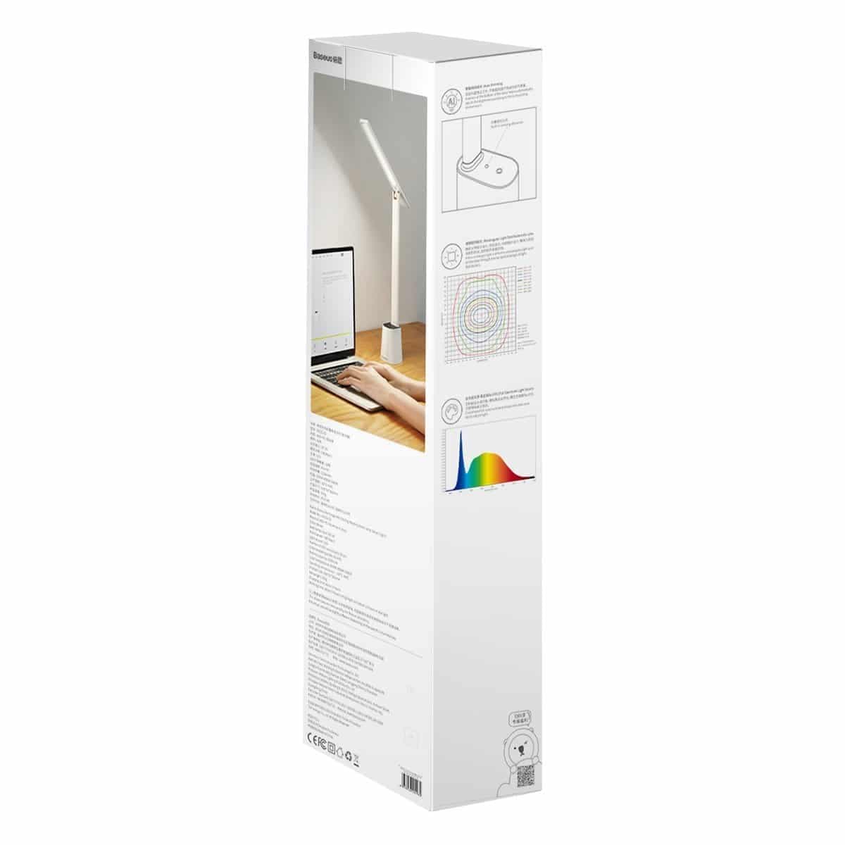 Baseus Smart Eye folding desk lamp rechargeable (white) 10