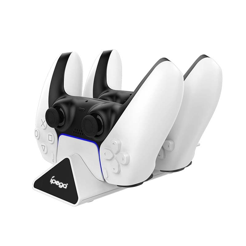 iPega PG-P5012 Dual Docking Station for PS5 Gaming Controller (white) 3