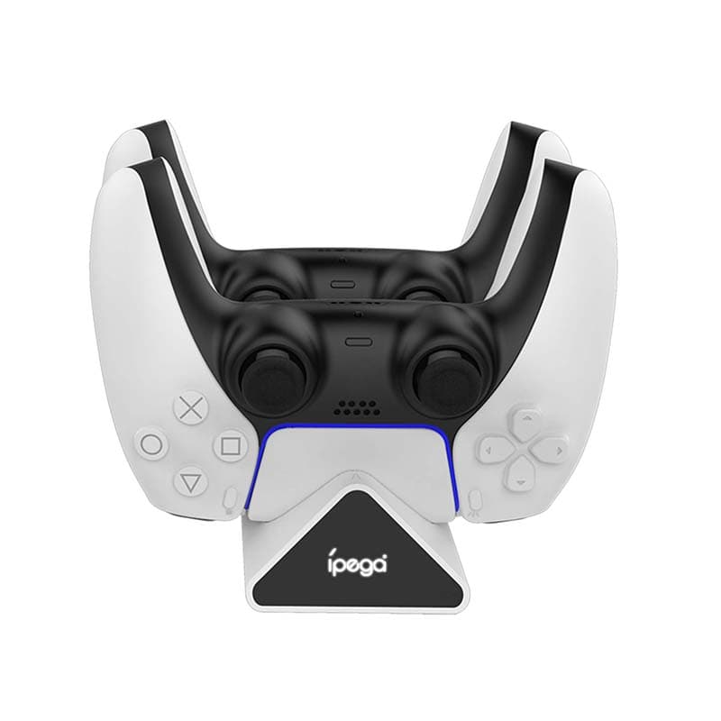 iPega PG-P5012 Dual Docking Station for PS5 Gaming Controller (white) 2