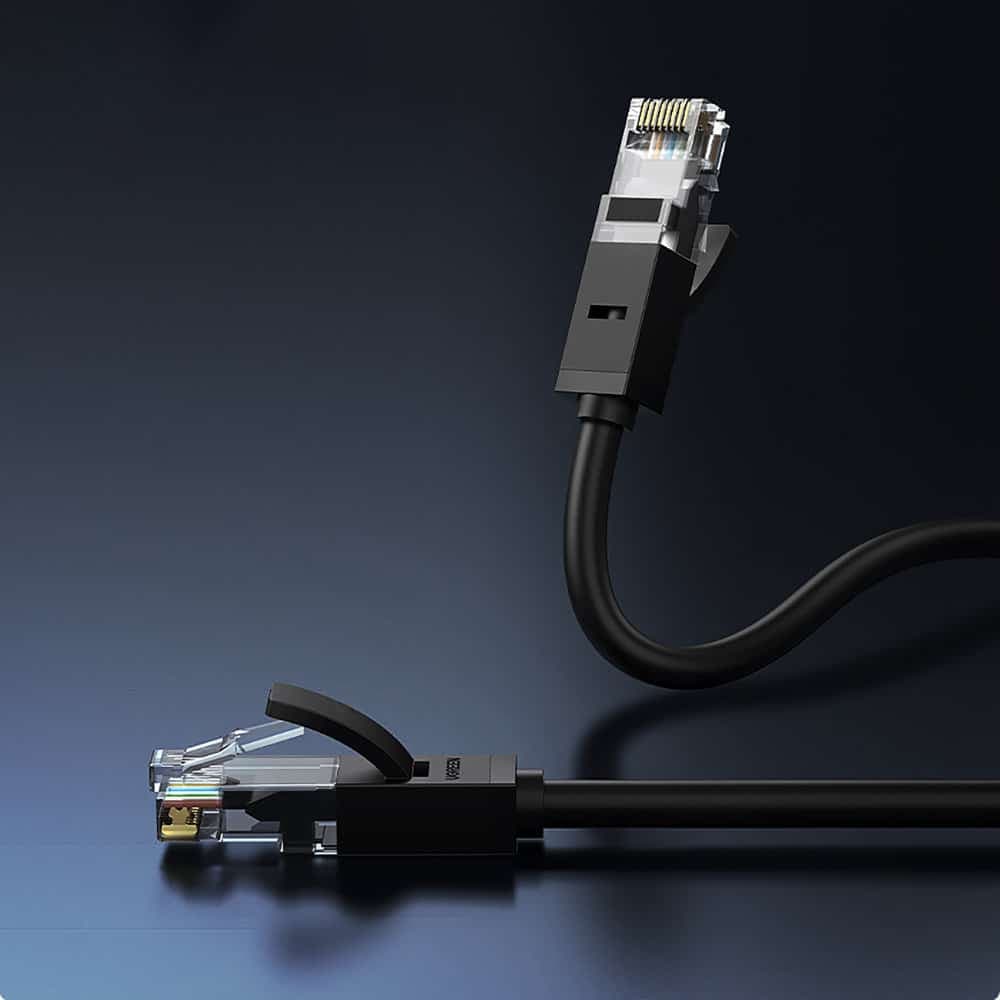 Ugreen flat LAN Ethernet Cat. 6 2m Μαύρο (NW102) 7