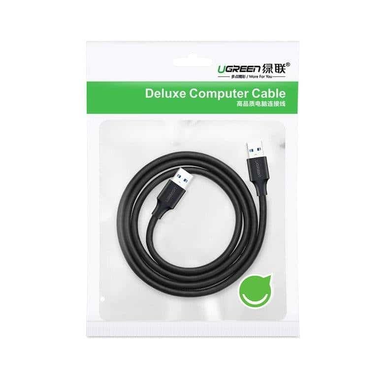 Ugreen cable USB 3.0 cable (male) - USB 3.0 (male) 2m Γκρί (10371) 12