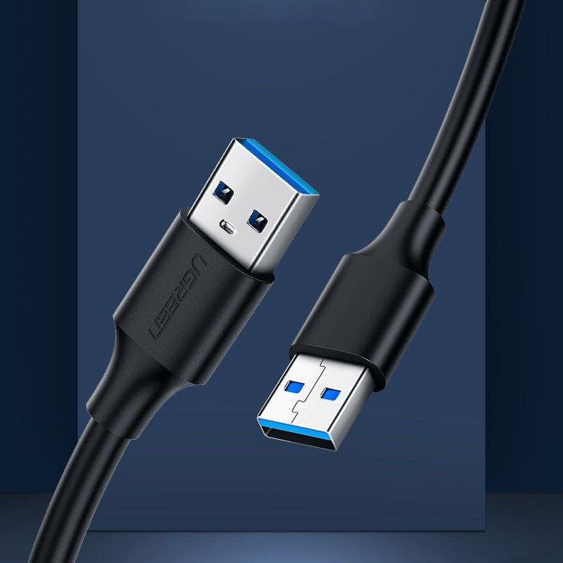Ugreen cable USB 3.0 cable (male) - USB 3.0 (male) 2m Γκρί (10371) 2