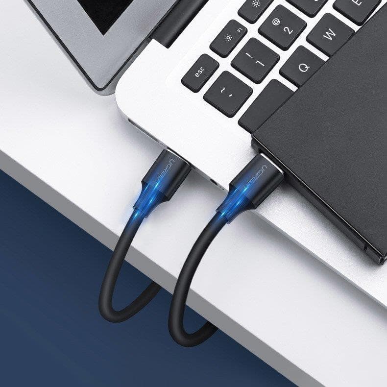 Ugreen cable USB 3.0 cable (male) - USB 3.0 (male) 2m Γκρί (10371) 4