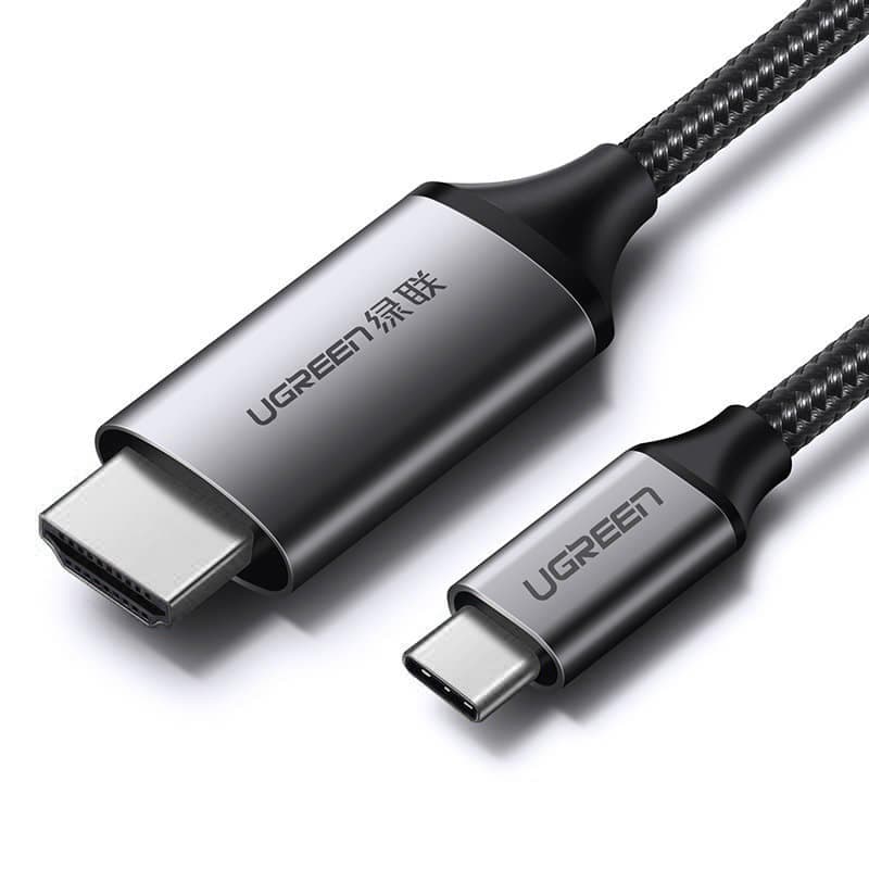 Ugreen cable HDMI cable - USB Type C 4K 60 Hz 1.5 m Μαύρο-Γκρί (MM142 50570)